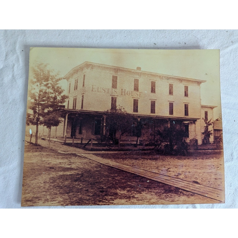 Vintage Eustis House Florida Iconic 8x10 Photograph picture nostalgia ephemera